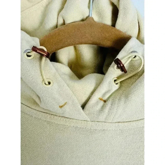 Scotch and Soda Unisex Organic Cotton Hoodie Yellow Medium, Campus, Fall, - Picture 6 of 8